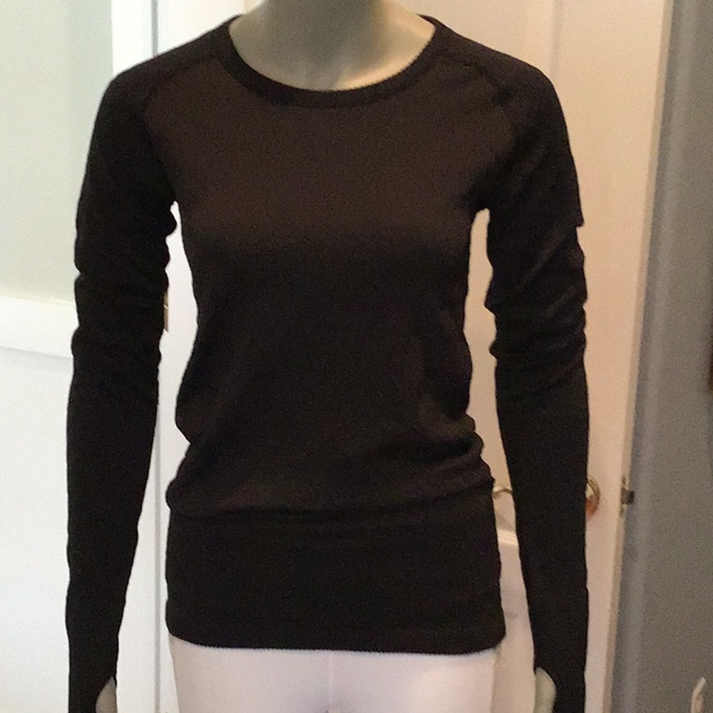 Lululemon black restless pullover (6)